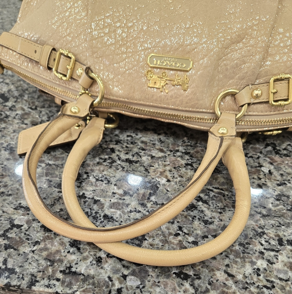 Coach 1941 Beige Madison Sophia Satchel Y2K - Picture 11 of 16